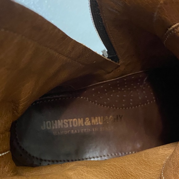 Johnston & Murphy Brown Leather Women's Boots - Picture 3 of 4